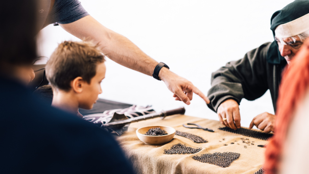 Kinderprogramm in der Rathaushalle