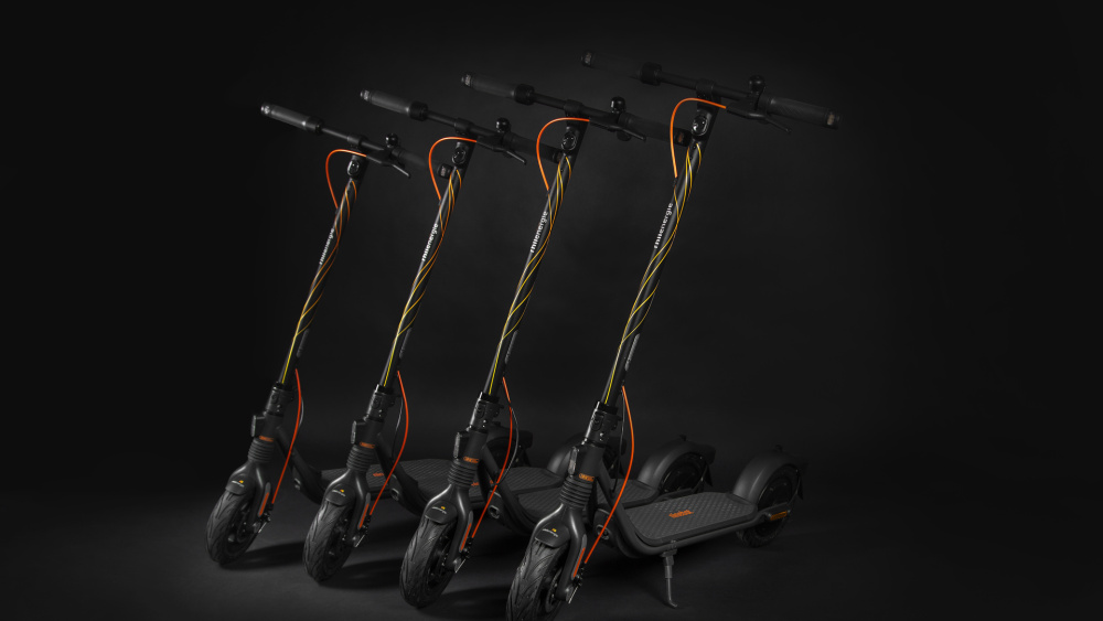 Von skipp gestaltete E-Scooter