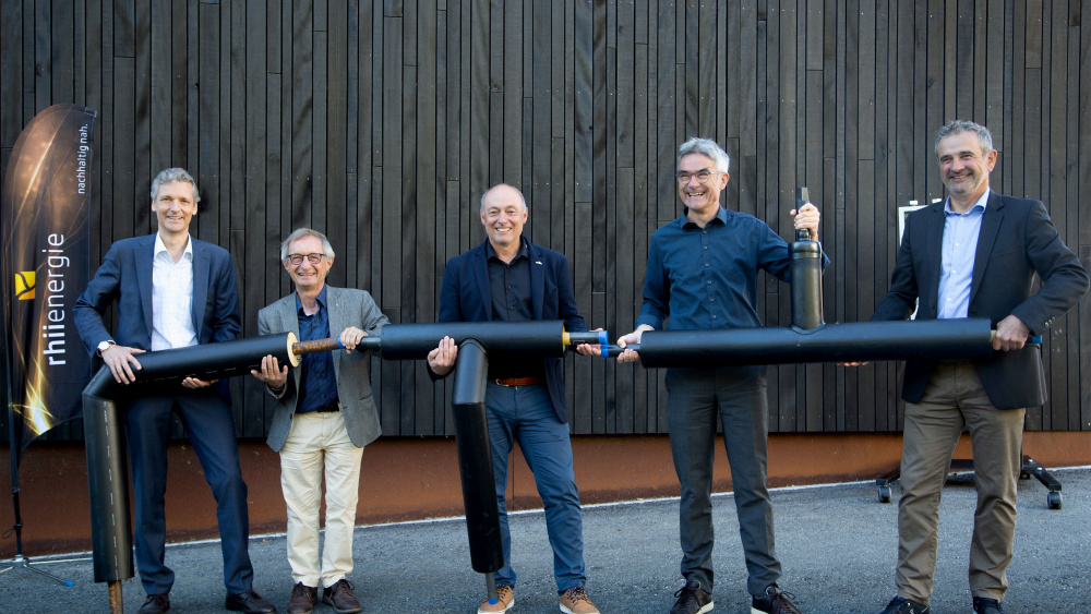 Spatenstich Wärmeverbund