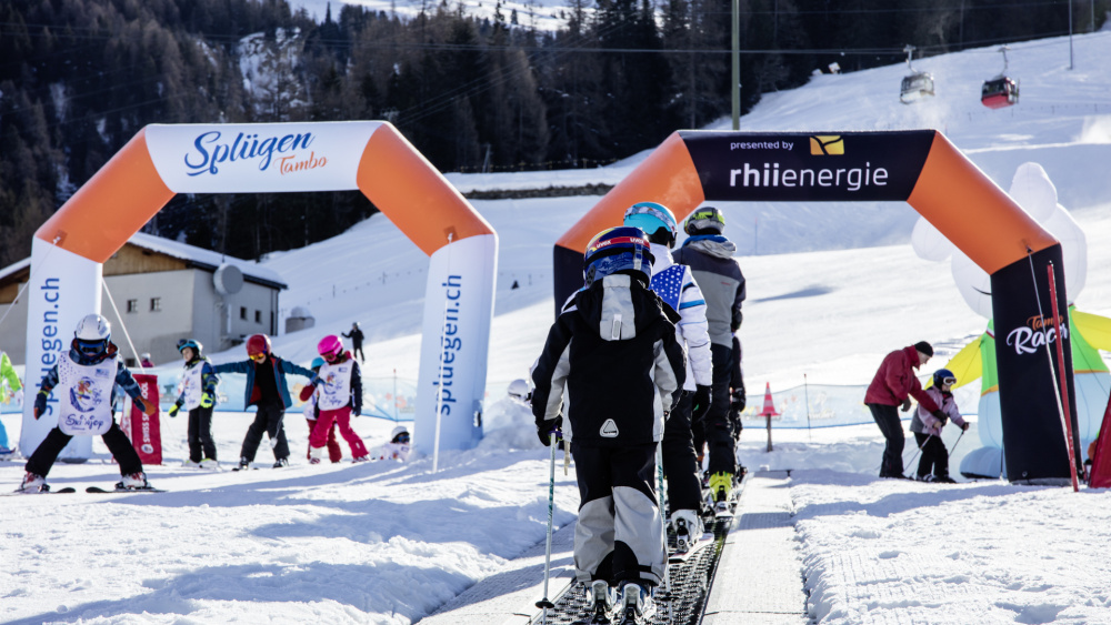 rhiienergie im Kinderland Splügen